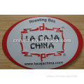 metal oval sign, customized die cut metal sign